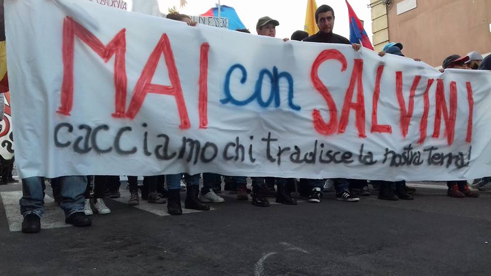 Salvini, Salvini / va’ a cogghiri luppini.