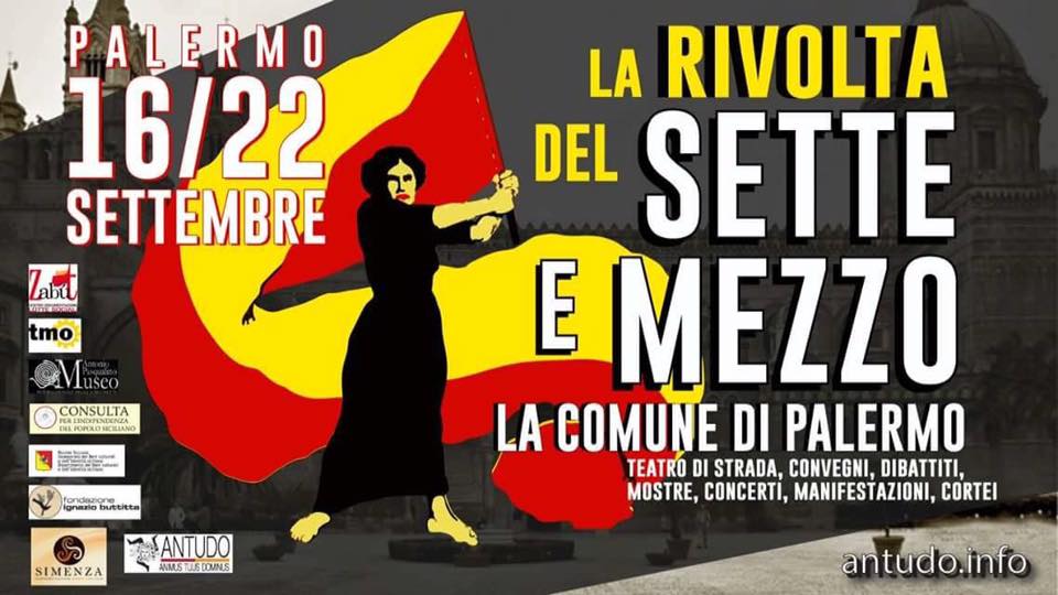 “Il Sette e mezzo, La Comune di Palermo”: una settimana di eventi a Palermo