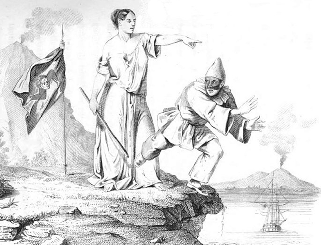 Ricordando la rivolta del 1848.