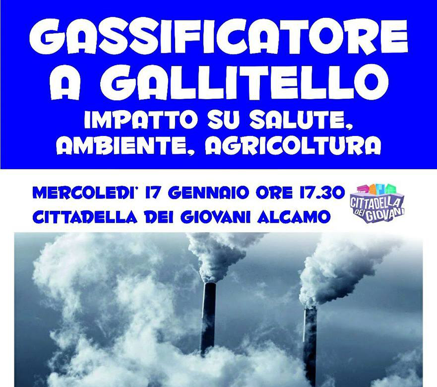 No Gassificatore Calatafimi Segesta: i cittadini protestano.