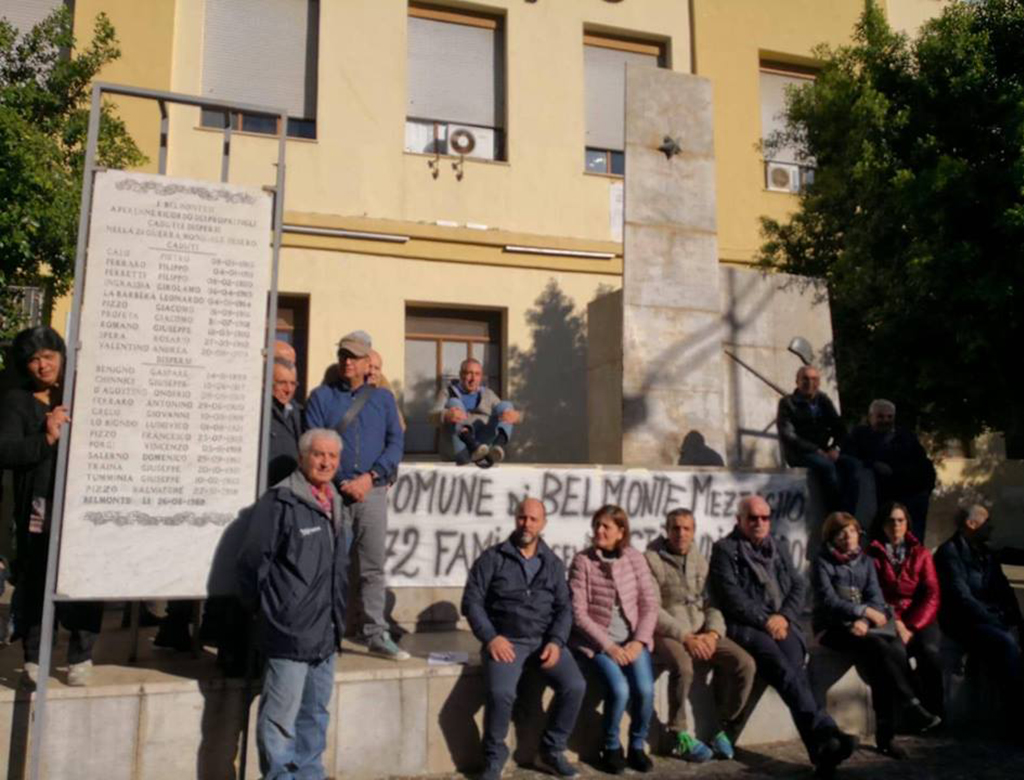 Belmonte Mezzagno (PA): sciopero dei precari comunali.