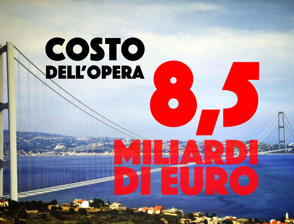 Gli strafalcioni dei SI PONTE sul costo dell’opera