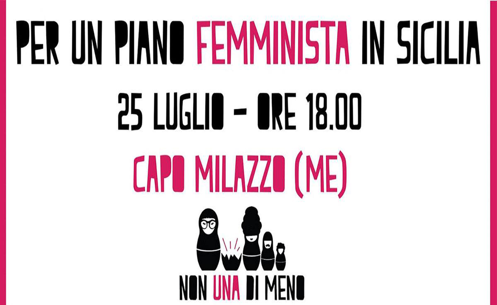 Milazzo, 25 luglio: per un piano femminista in Sicilia