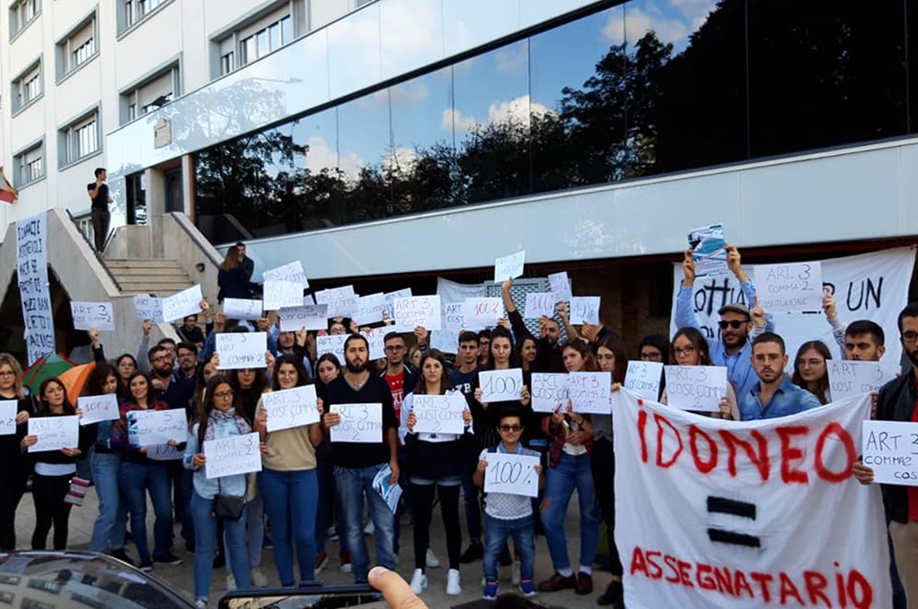 Palermo: studenti universitari in presidio per il posto letto