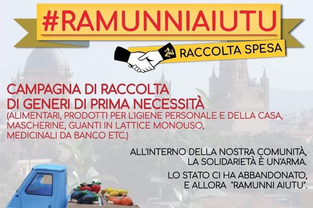 Palermo: se lo Stato ci abbandona #RAMUNNIAIUTU