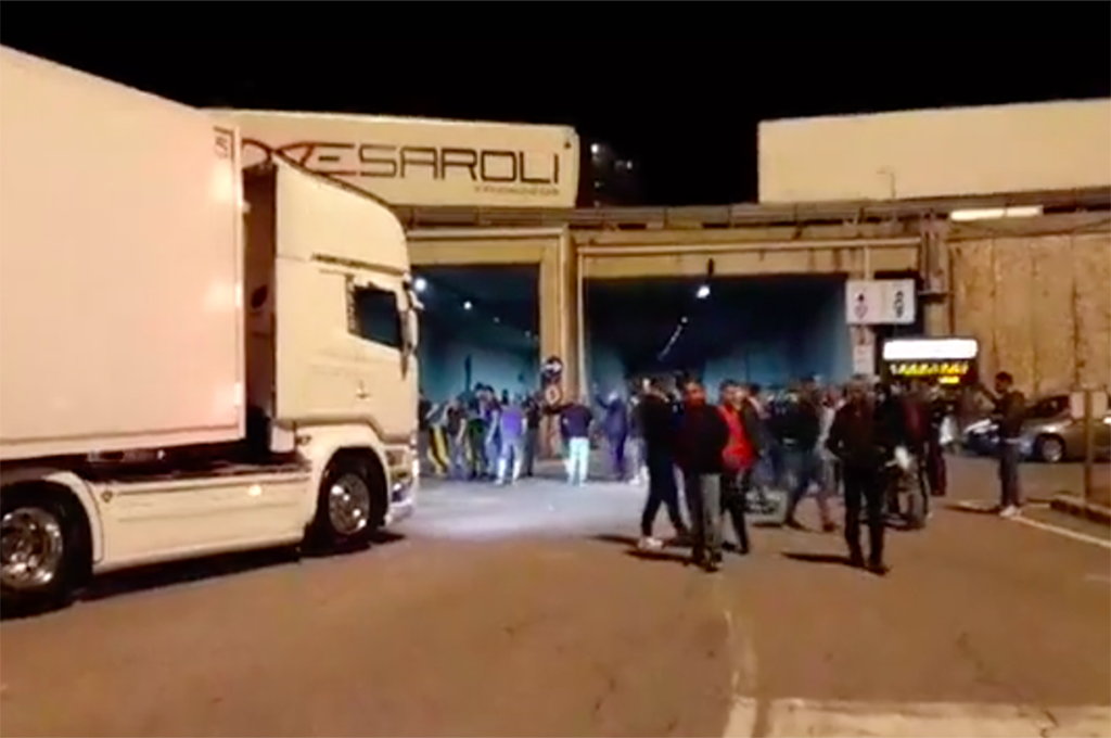 Messina. Autotrasportatori bloccano il porto di Tremestieri