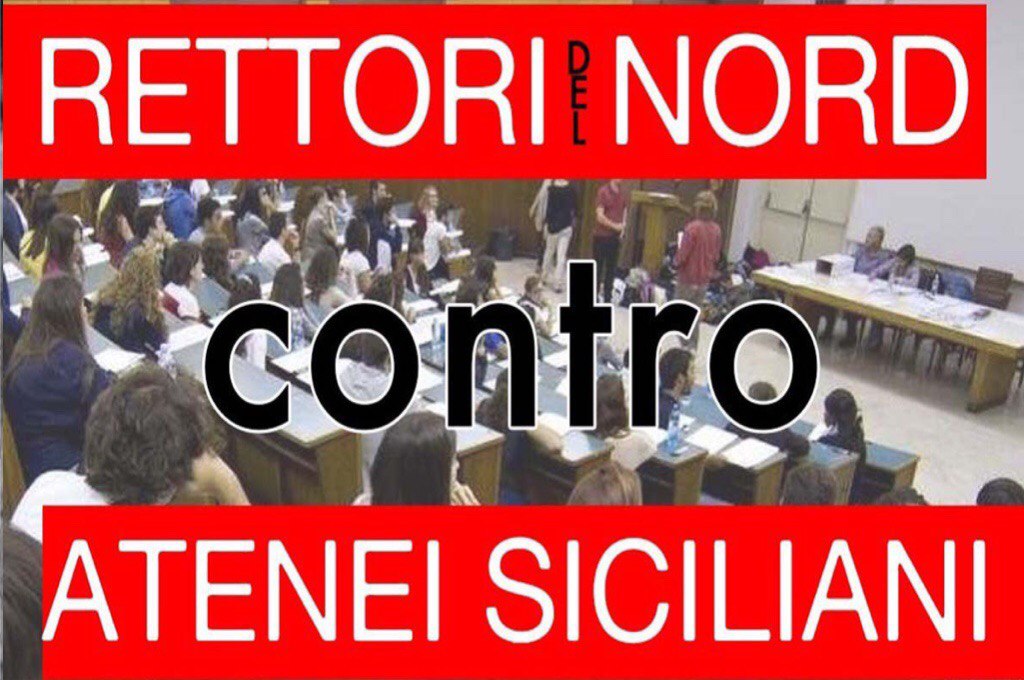 I rettori del Nord contro gli atenei siciliani