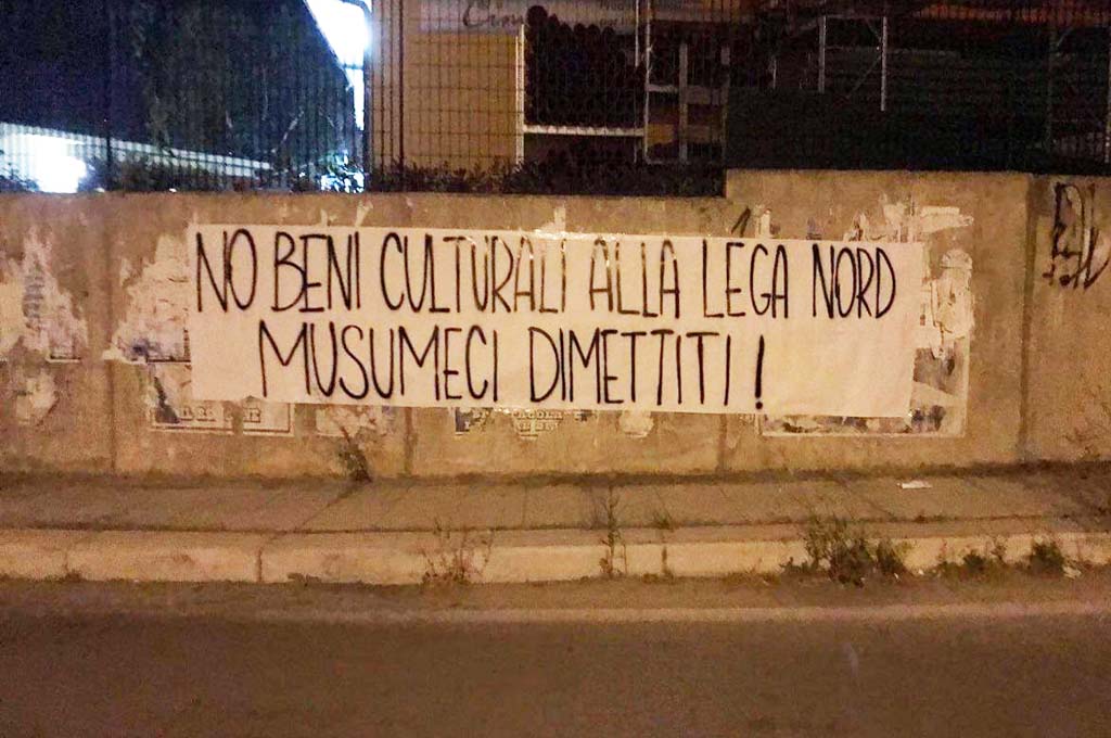 Palermo: striscioni contro Musumeci. Il 2 giugno manifestazione