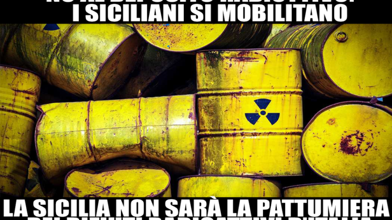 Sicilia. No al deposito radioattivo: il primo incontro pubblico lancia la manifestazione
