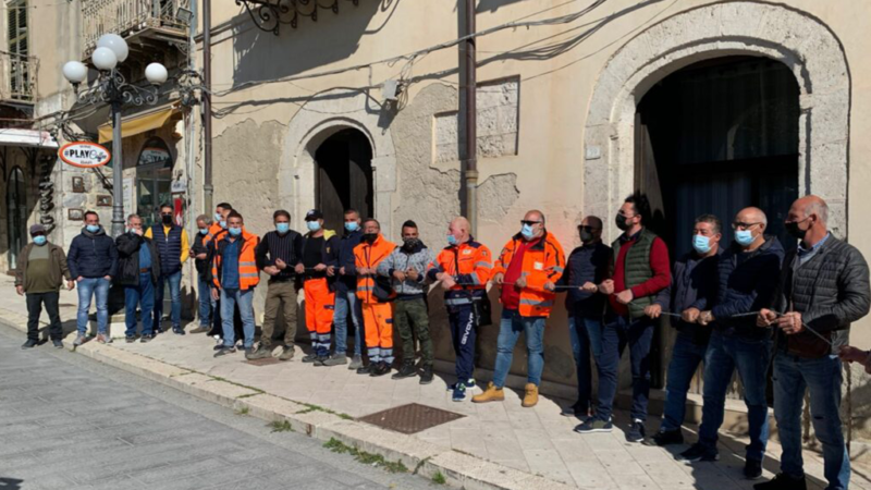 Favara (AG): in sciopero i netturbini senza stipendio