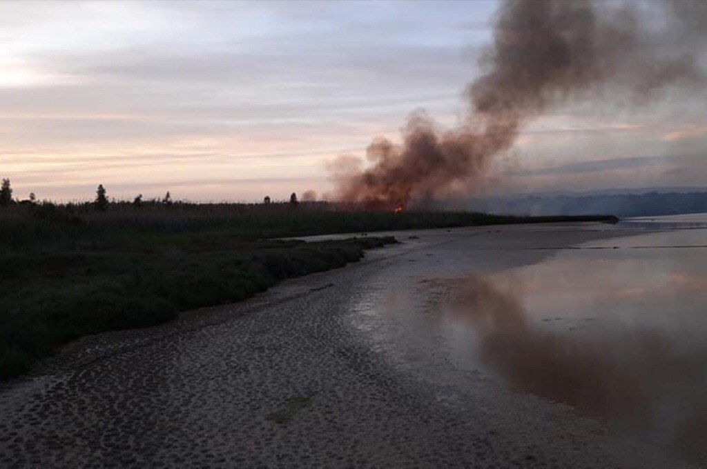 Ancora incendi nel Siracusano. Brucia la Riserva naturale di Vendicari.