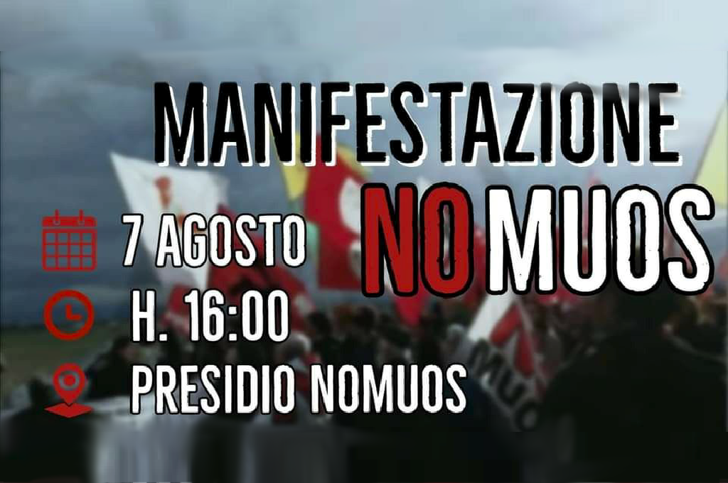 7 Agosto, Niscemi. Si torna in piazza contro il Muos