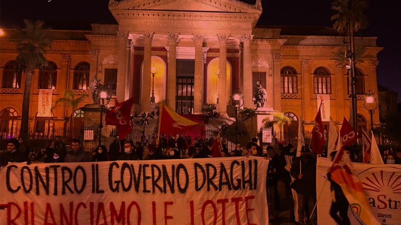 Alimentare l’opposizione al Governo Draghi, organizzare l’autogoverno dei territori