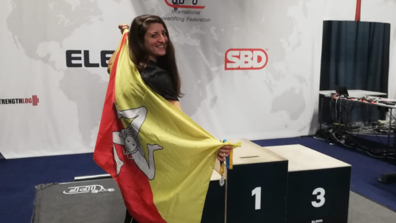 La Sicilia ai mondiali di powerlifting: Verdiana Mineo convocata in Sud Africa con la Palestra Popolare Palermo