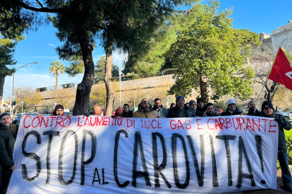 Palermo: tornano in piazza i comitati contro il carovita e per il diritto alla casa
